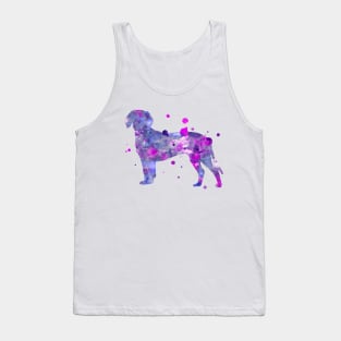 Deutsche Bracke Watercolor Dog Painting Tank Top